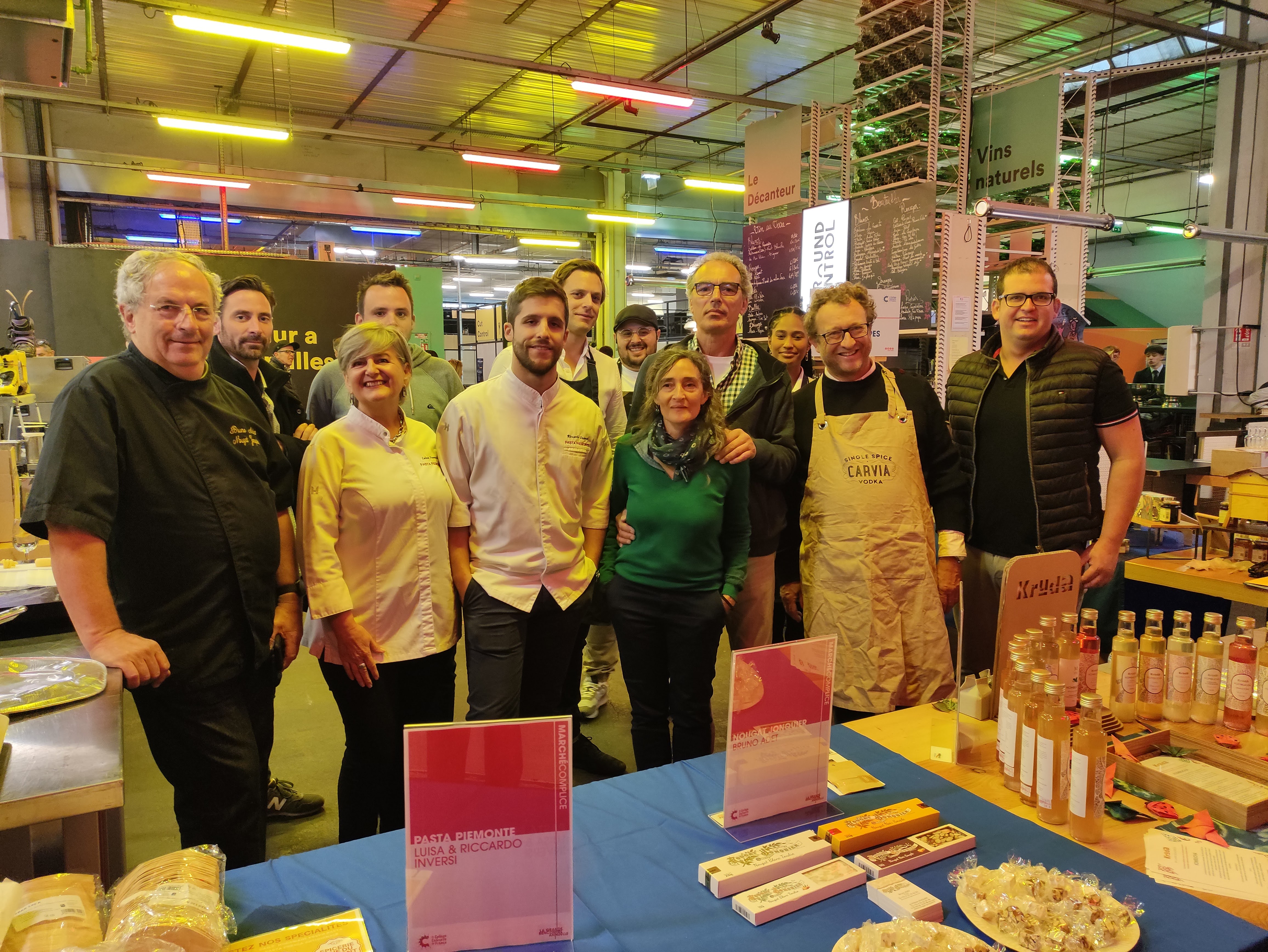 Pasta Piemonte alla Grande Rencontre Annuelle 2023 del Collège Culinaire de France, stand PACA